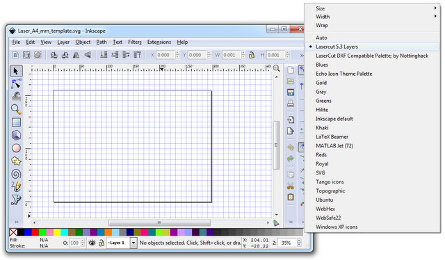 laser inkscape extensions