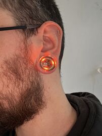 LED ear plug